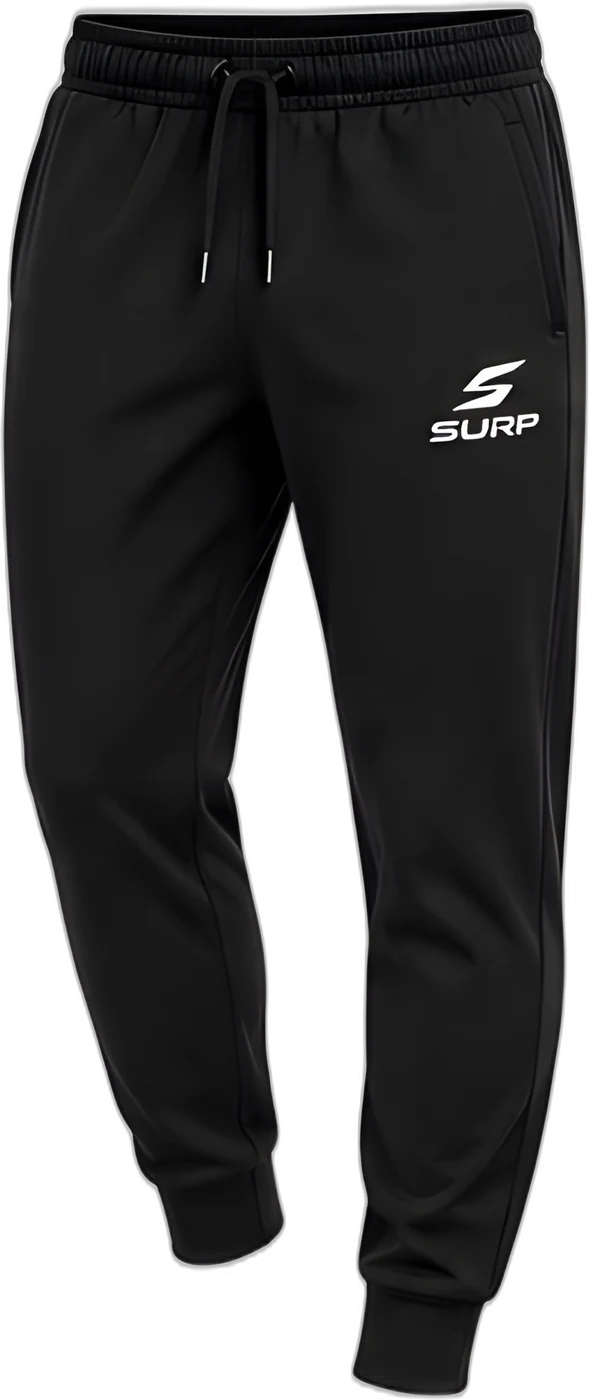 Black SURP joggers